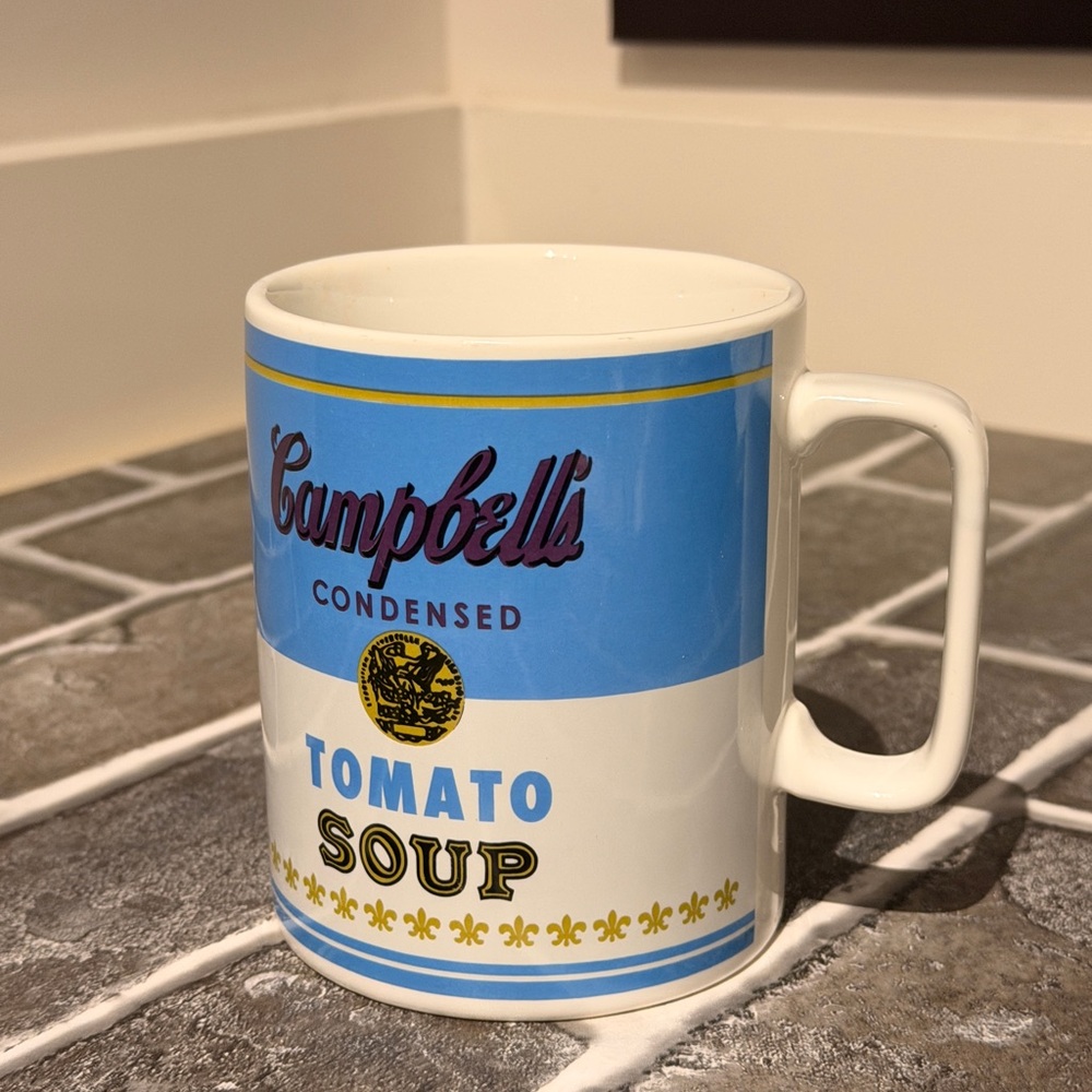 Blue and White Soup Mug